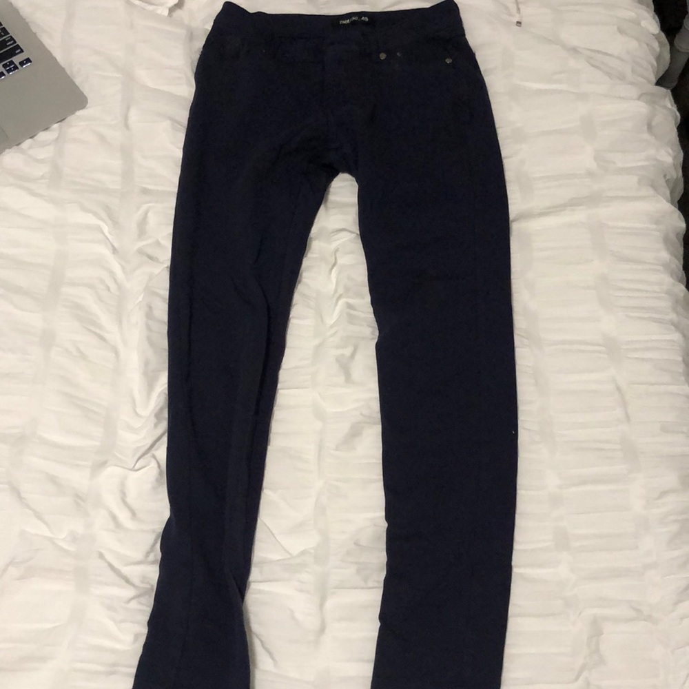 Navy jeggings